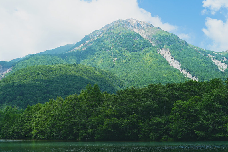 大正池からの眺め